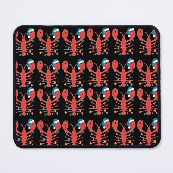 Item preview, Red Lobster Christmas Pattern designed and sold by ProtonProject.