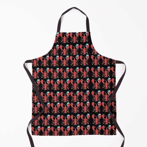 Item preview, Red Lobster Christmas Pattern designed and sold by ProtonProject.