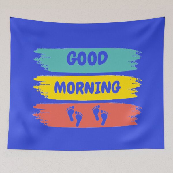 Item preview, Good Morning  little feet  designed and sold by DeeCeeFashion.