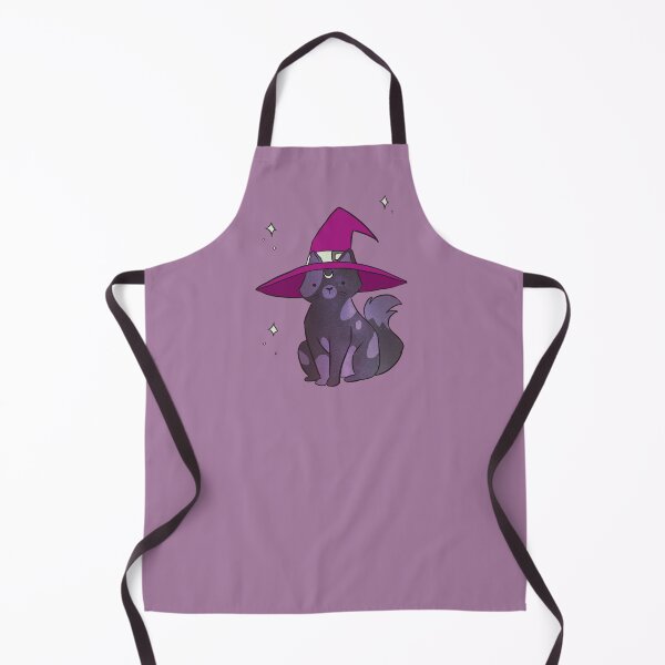 Item preview, A cute Galaxy Cat with a witch hat designed and sold by Yarafantasyart.