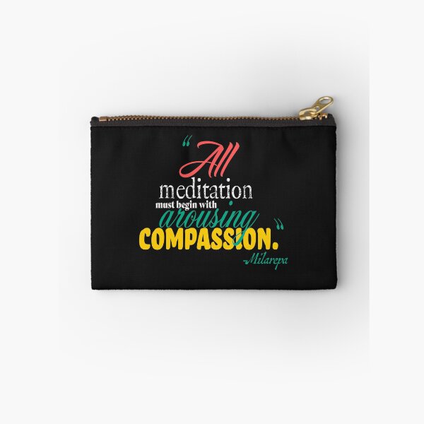 Item preview, All meditation must begin with arousing compassion. - Milarepa designed and sold by Plumtree81.