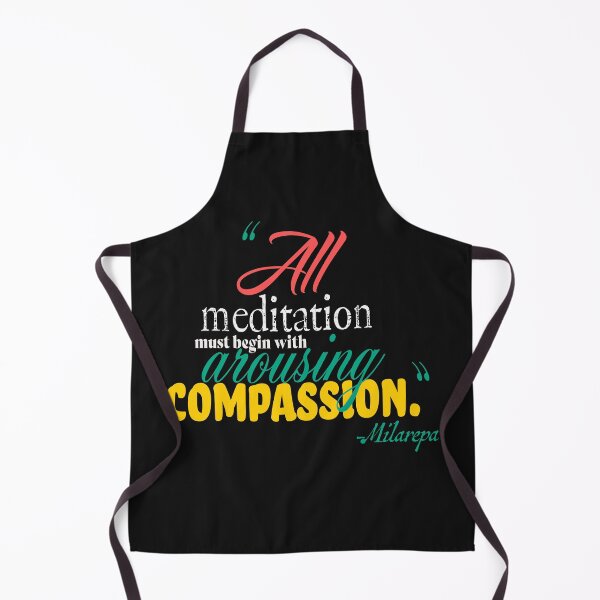 Item preview, All meditation must begin with arousing compassion. - Milarepa designed and sold by Plumtree81.