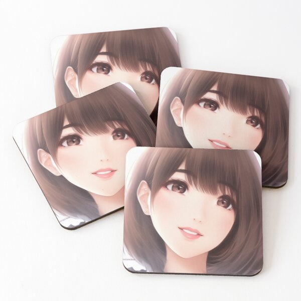 Item preview, Beautiful Korean Woman Anime Style designed and sold by DesignerKin.