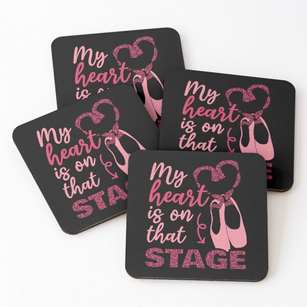 Item preview, My heart is on that Stage Ballet Leopard Ballet Mom designed and sold by JokeGysen.