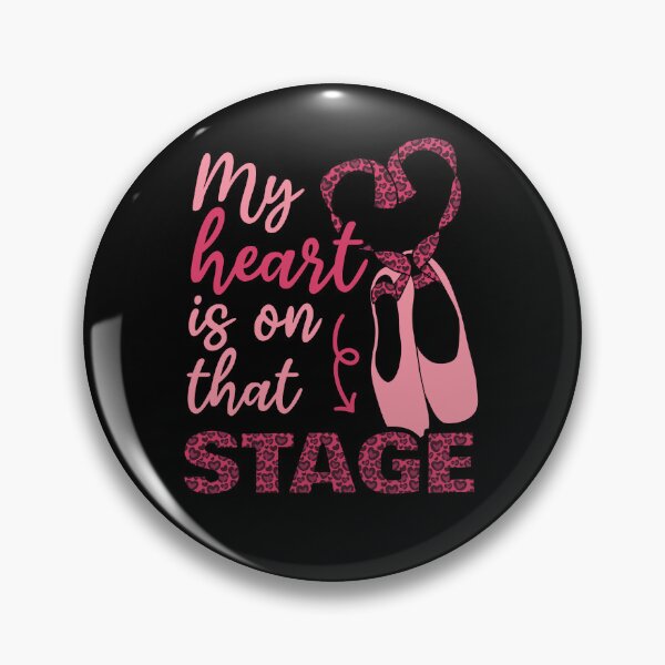 Item preview, My heart is on that Stage Ballet Leopard Ballet Mom designed and sold by JokeGysen.