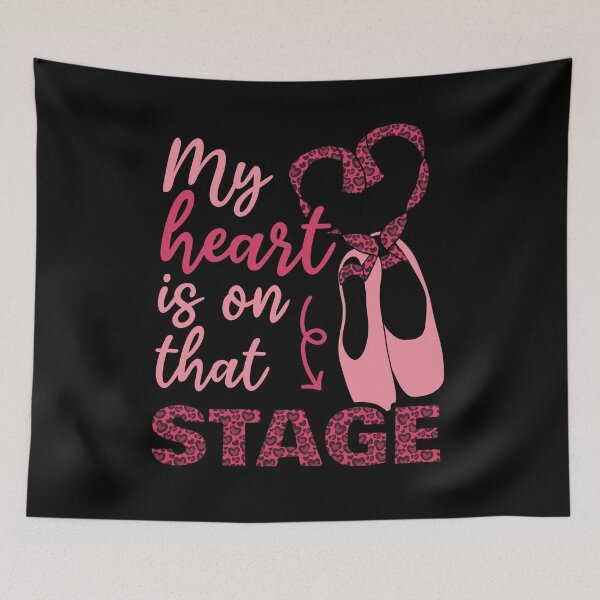Item preview, My heart is on that Stage Ballet Leopard Ballet Mom designed and sold by JokeGysen.
