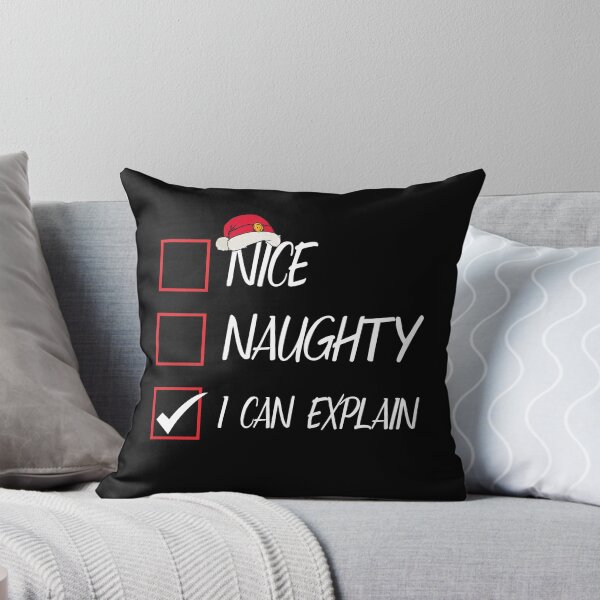 Item preview, Nice Naughty I Can Explain Christmas List Xmas Santa Claus designed and sold by Tatus Brinal.