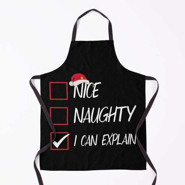 Item preview, Nice Naughty I Can Explain Christmas List Xmas Santa Claus designed and sold by Tatus Brinal.
