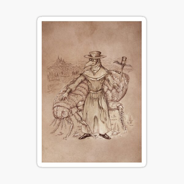 Doctor Schnabel’s Siphonaptera Sticker