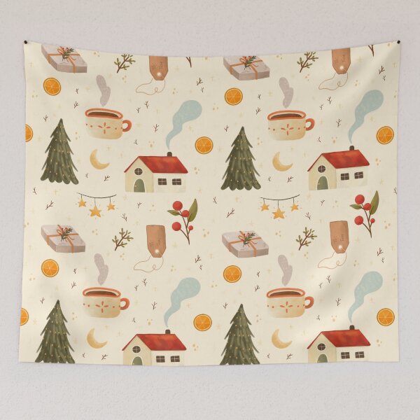 Item preview, cozy Christmas times designed and sold by Cynthiadoodlez.