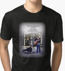 Evocative Singer Tri-blend T-Shirt