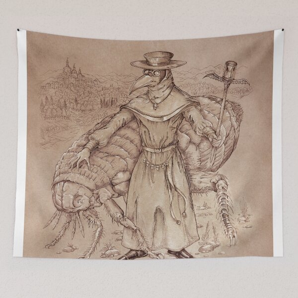 Item preview, Doctor Schnabel’s Siphonaptera designed and sold by papercutstudios.