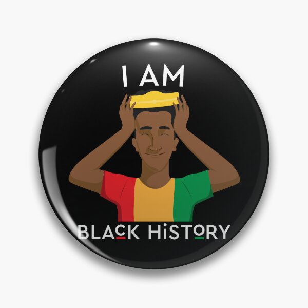 Artikelvorschau, I Am Black History Black Afro Man Juneteenth Gear entworfen und verkauft von DynamicDesign.