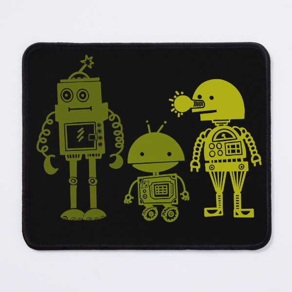 Item preview, Green robot friends designed and sold by acbcesarz.