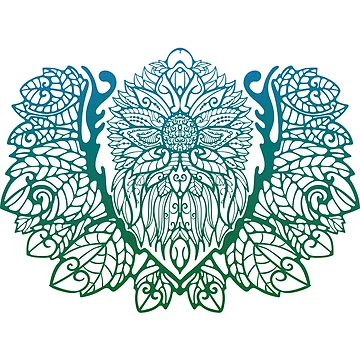 Artwork thumbnail, Sunflower pattern by Rif Khasanov
