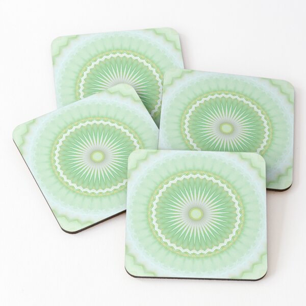 Item preview, Pastel Mandala Abstract Radial Symmetry Pattern Bohemian Aesthetic 6 of 10 designed and sold by Beachy.