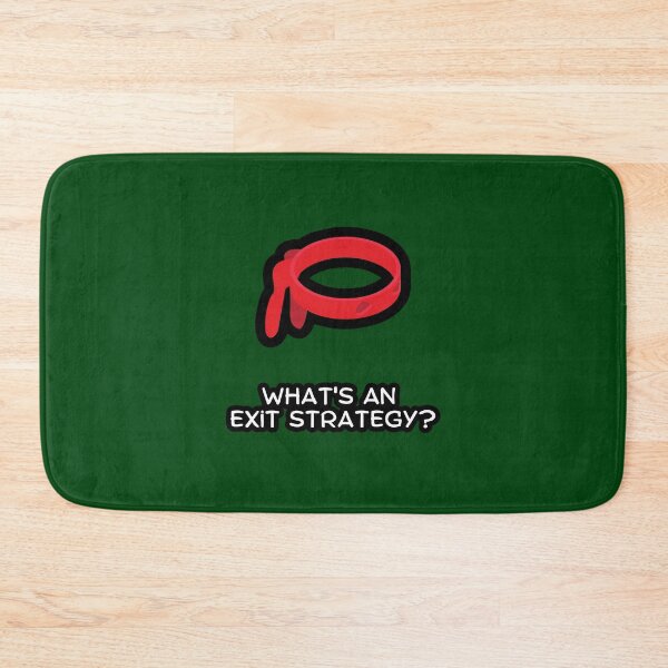 Item preview, What's an Exit Strategy? - Game Stonk meme - Roaring Kitty - Wallstreetbets Stocks designed and sold by MillennialMemer.
