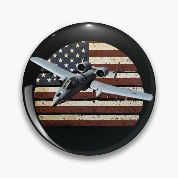 Item preview, A-10 Warthog Airplane American Flag Thunderbird A10 Gear designed and sold by DynamicDesign.