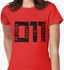 Friends Don't Lie Women's Fitted T-Shirt