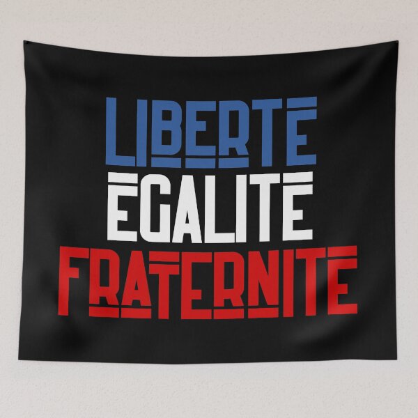 Item preview, Liberté égalité fraternité designed and sold by TheLemonBox.
