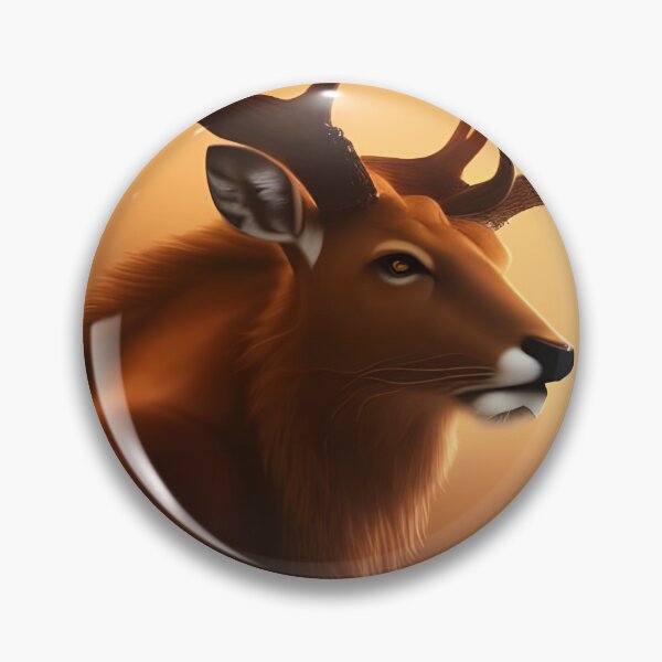 Item preview, Fantasy Lion Deer Hybrid designed and sold by ZenEverAI.