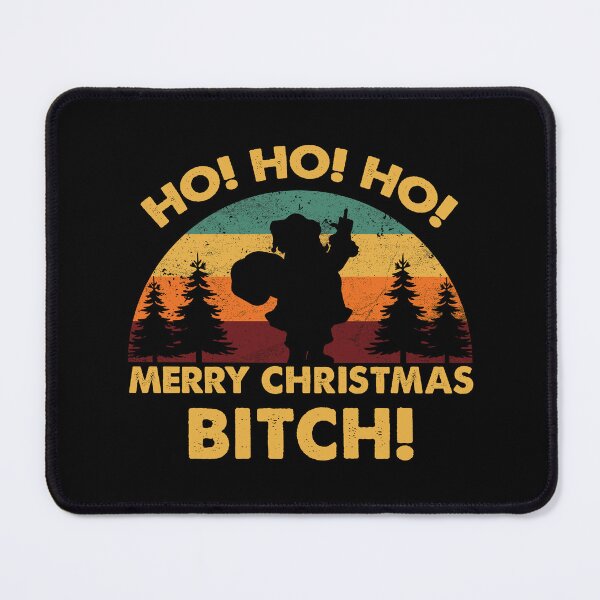 Item preview, Vintage Retro Merry Christmas Bitch designed and sold by Whimsical Thinker.