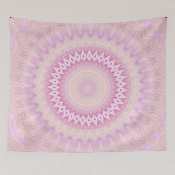 Item preview, Pastel Mandala Abstract Radial Symmetry Pattern Bohemian Aesthetic 7 of 10 designed and sold by Beachy.