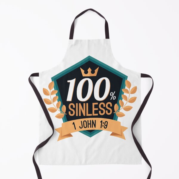 Item preview, 100% Sinless - 1 John 1:9 designed and sold by plushism.