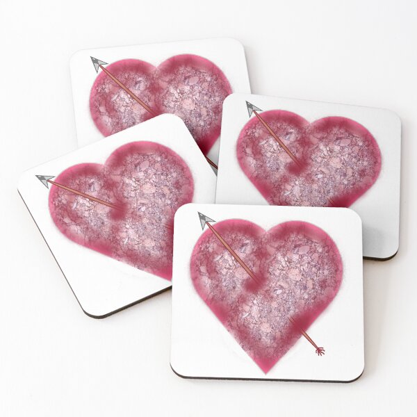 Item preview, broken heart with arrow designed and sold by Laborareh.
