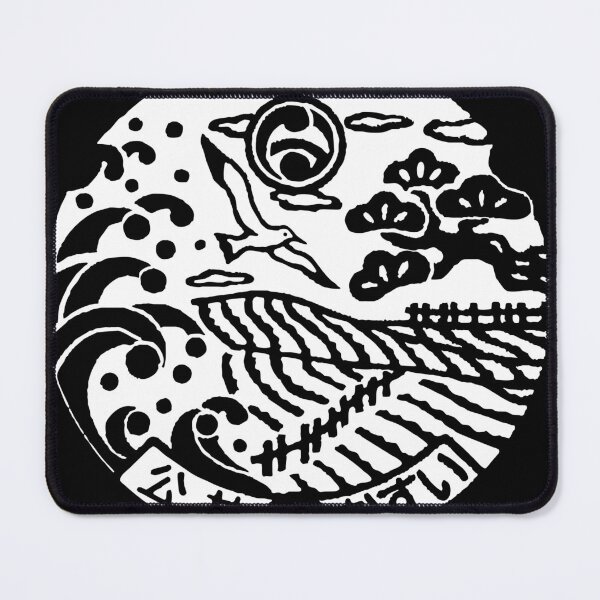 Item preview, Seagull flying onshore motif on manhole in Japan - White Invert designed and sold by mattraski.