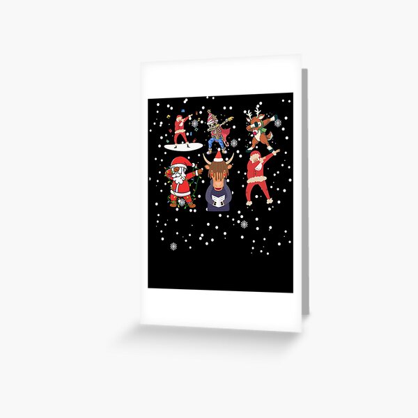 Artikel-Vorschau von Dabbing Santa's Skeleton und Carol Singing Yak, designt und verkauft von Cheffsspecials.