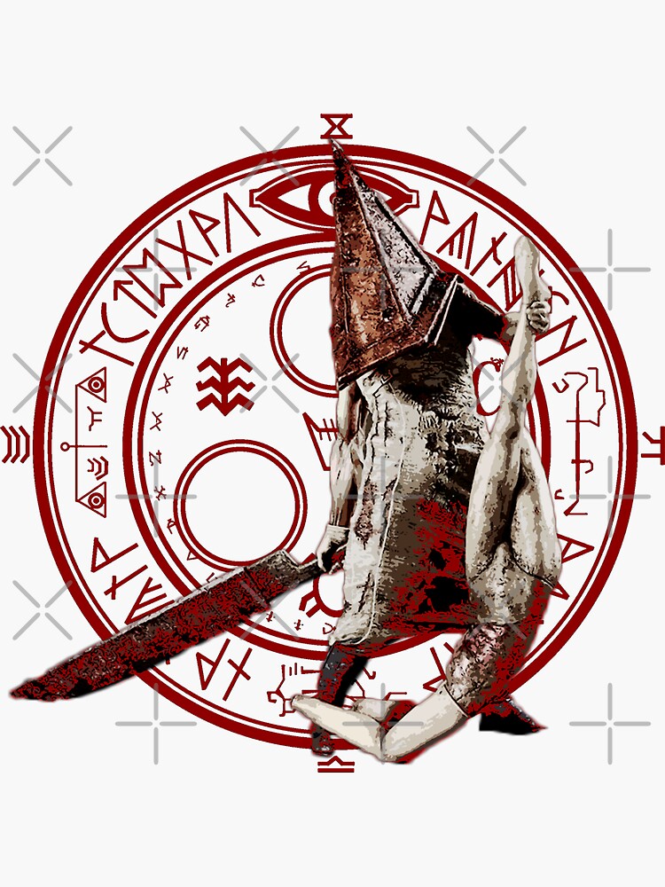 PYRAMID HEAD STICKER [LIMITED EDITION]