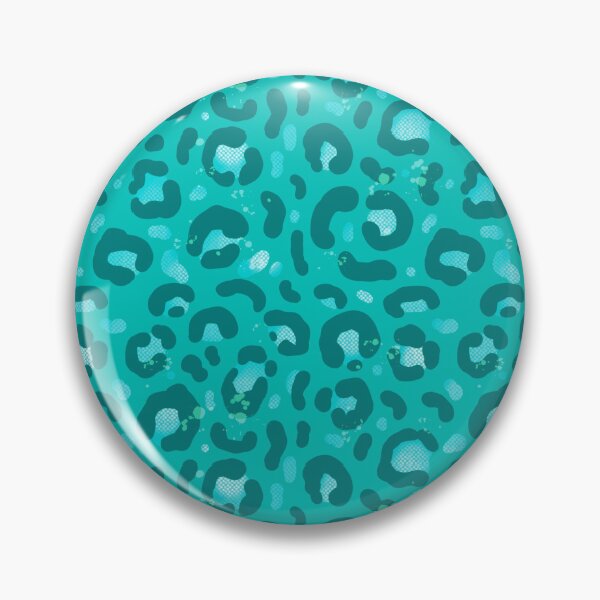 Item preview, Turquoise Leopard designed and sold by NadyaOrangeKiss.