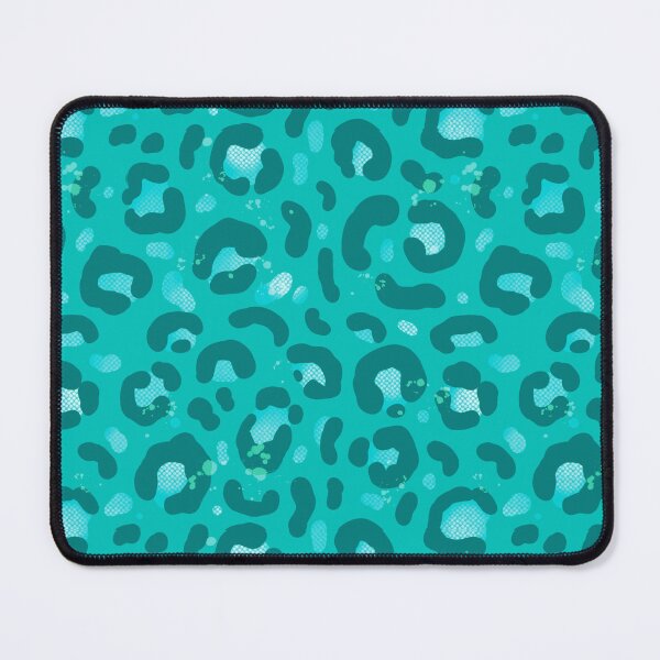 Item preview, Turquoise Leopard designed and sold by NadyaOrangeKiss.