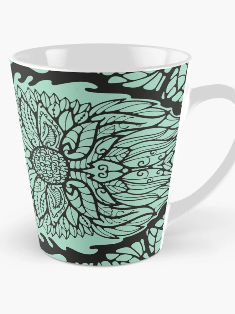 Thumbnail 1 of 4, Coffee Mug, Pattern mint designed and sold by Rif Khasanov.