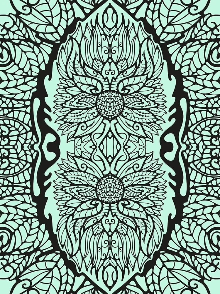Thumbnail 4 of 4, iPhone Case, Pattern mint designed and sold by Rif Khasanov.
