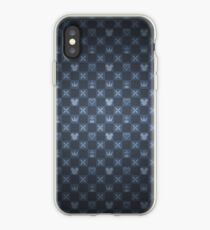 KH pattern - blue iPhone Case