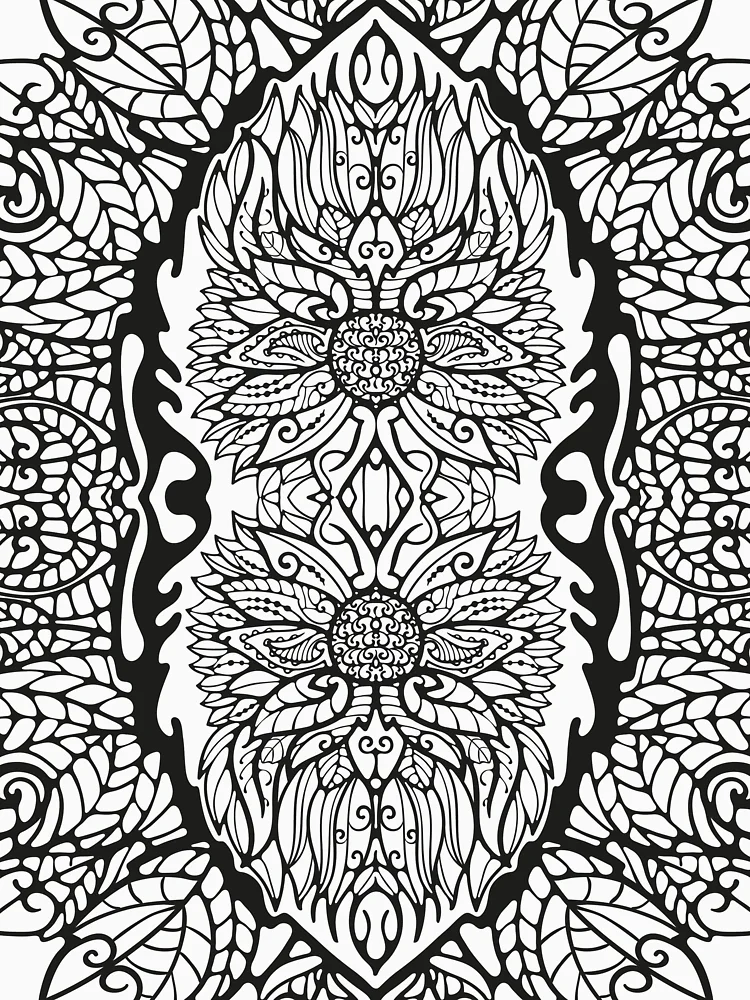 Thumbnail 6 of 6, Pullover Hoodie, Pattern mint designed and sold by Rif Khasanov.