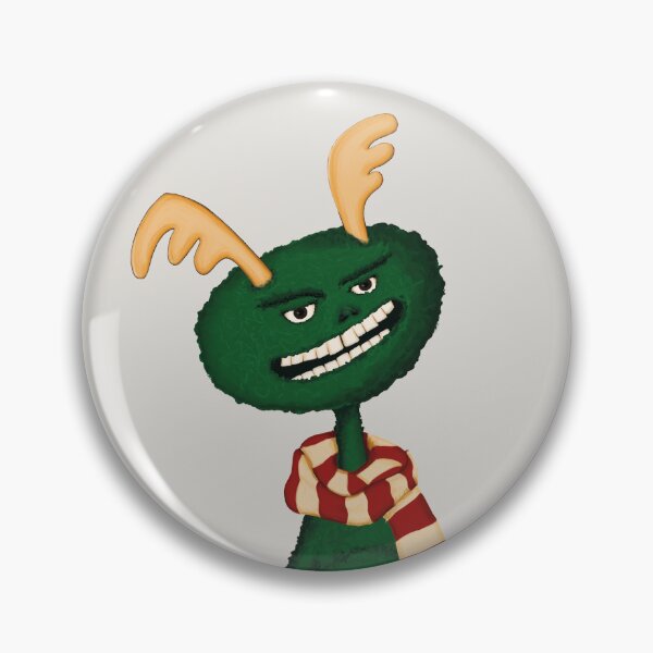 Item preview, Grinchy Christmas grey designed and sold by fraueisvogel.