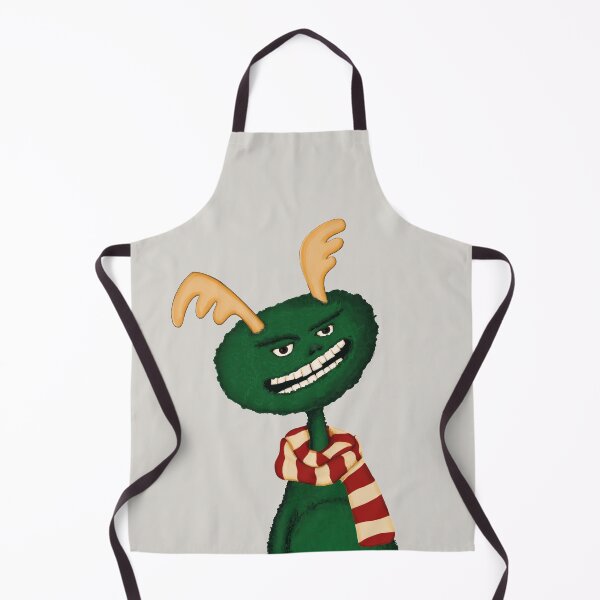 Item preview, Grinchy Christmas grey designed and sold by fraueisvogel.