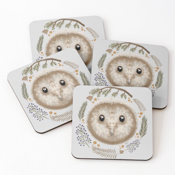 Item preview, Digital drawing of cute owl  designed and sold by KataMarekArt.
