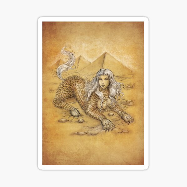 Queen Lamia of Libya Sticker