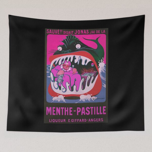 Item preview, Pink Creme de Mint - Menthe-Pastille Liqueur E. Giffard Angers aperitif alcoholic beverages advertisement vintage poster / posters designed and sold by Jéanpaul  Ferro.