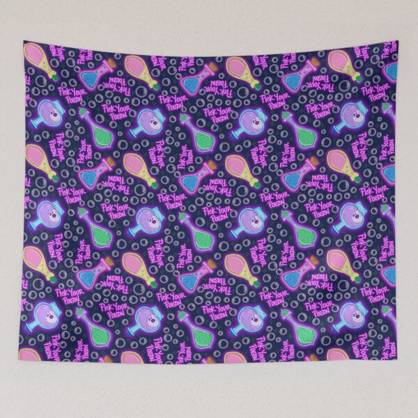 Item preview, Pick Your Poison - Neon Version designed and sold by StitchyWitchy13.