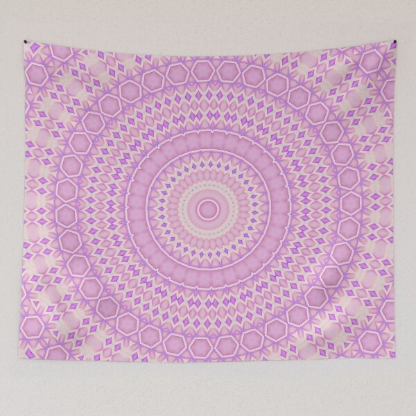 Item preview, Pastel Mandala Abstract Radial Symmetry Pattern Bohemian Aesthetic 9 of 10 designed and sold by Beachy.