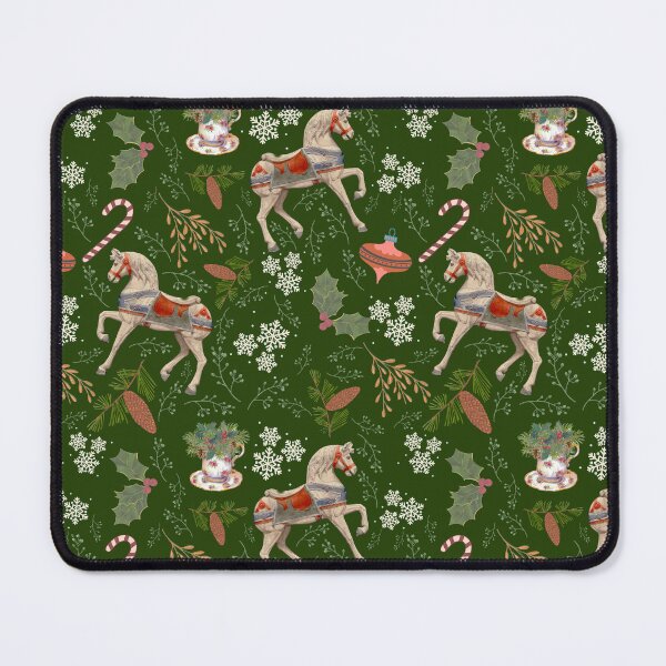 Item preview, patrón de navidad verde designed and sold by Myl-Design.