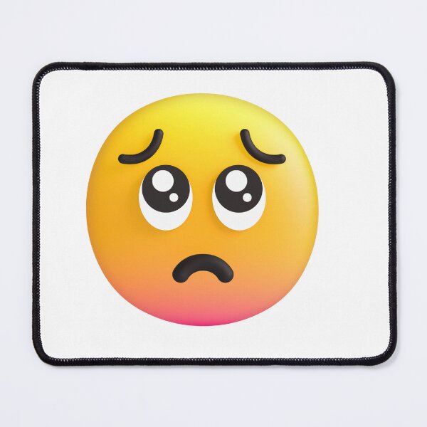 Item preview, Begging Face Emoji -'Sad Face' Emoji designed and sold by YouBeeVintage.