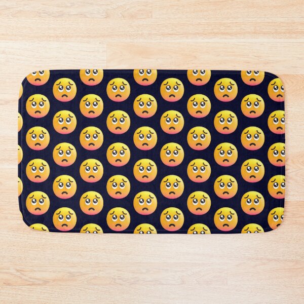 Item preview, Begging Face Emoji -'Sad Face' Emoji designed and sold by YouBeeVintage.