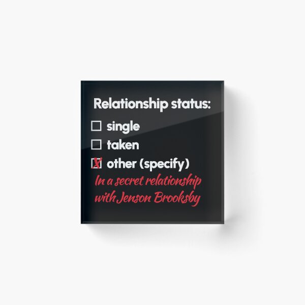 Item preview, Jenson Brooksby - Relationship 2 designed and sold by 2Girls1Shirt.