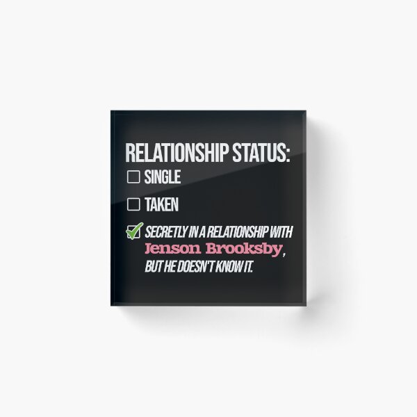 Item preview, Jenson Brooksby - Relationship designed and sold by 2Girls1Shirt.